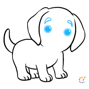 How to draw dog