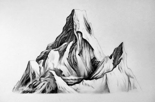 draw mountains picture