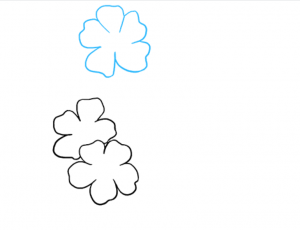 How to draw cherry blossom 
